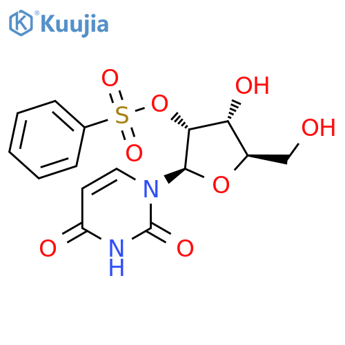 Uridine, 2'-benzenesulfonate structure