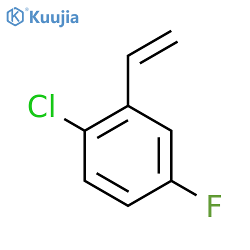 1-Chloro-2-ethenyl-4-fluorobenzene structure