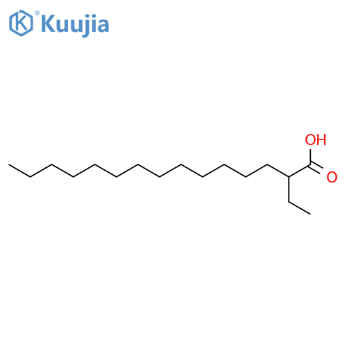 Pentadecanoic acid,2-ethyl- structure