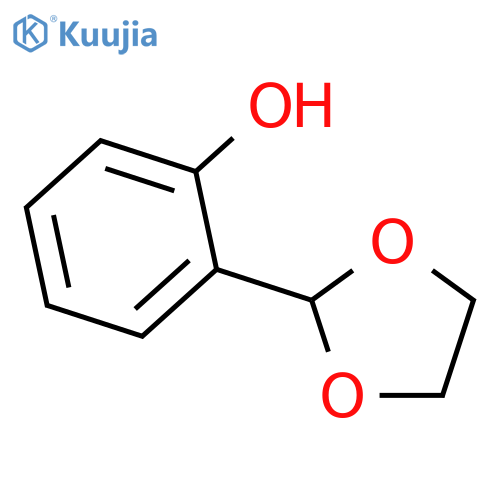 2-(1,3-Dioxolan-2-yl)phenol structure