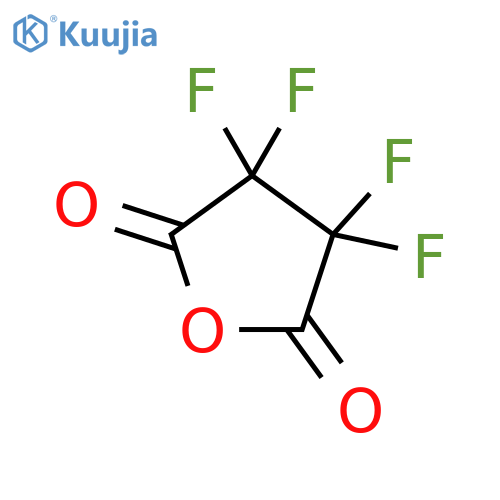 Tetrafluorosuccinic anhydride structure