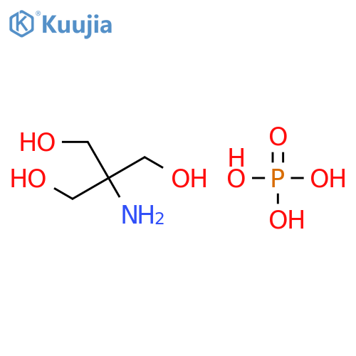 Monotris(hydroxymethyl)aminomethanephosphate structure