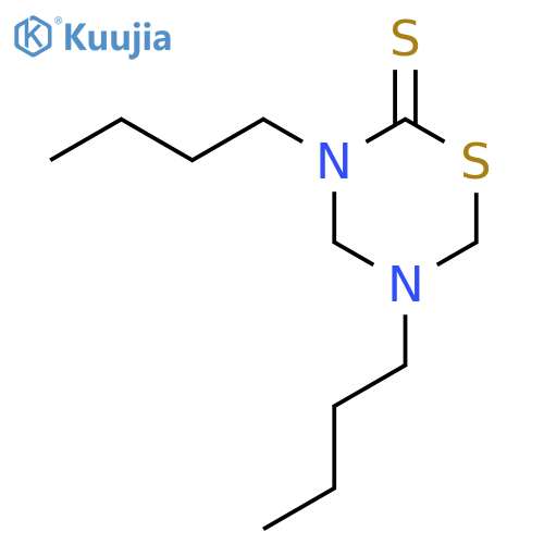 3,5-dibutyl-1,3,5-thiadiazinane-2-thione structure