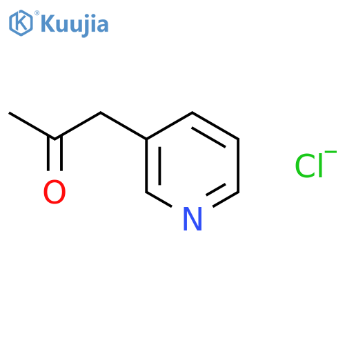 1-(pyridin-3-yl)propan-2-one hydrochloride structure