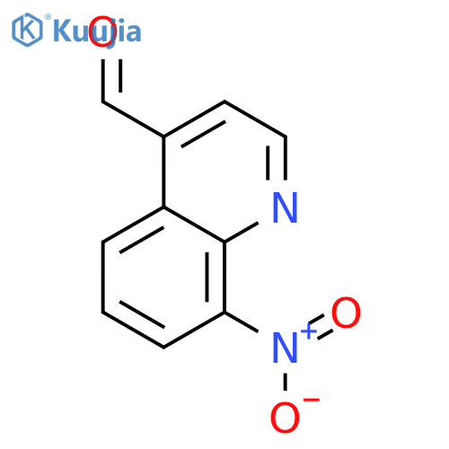 8-Nitroquinoline-4-carbaldehyde structure
