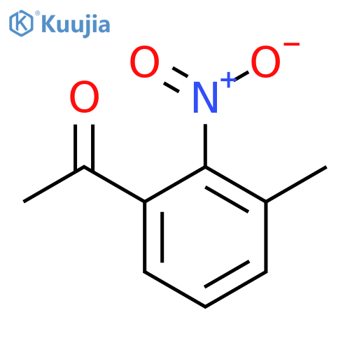 1-(3-methyl-2-nitrophenyl)ethan-1-one structure