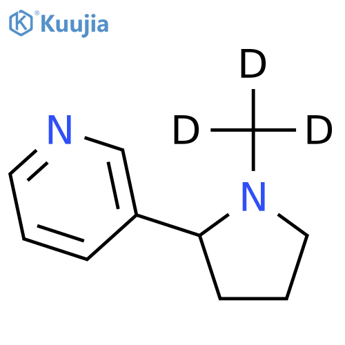 rac-Nicotine-d3 structure