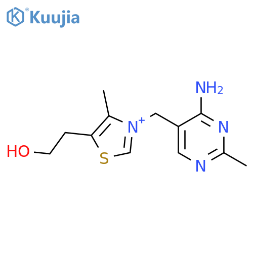 Thiamine ion structure