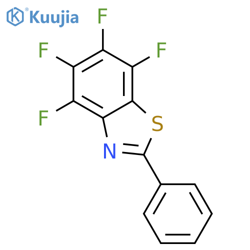BENZOTHIAZOLE, 4,5,6,7-TETRAFLUORO-2-PHENYL- structure