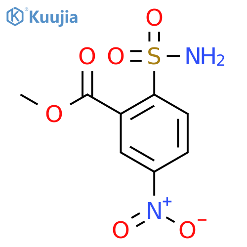 methyl 5-nitro-2-sulfamoylbenzoate structure