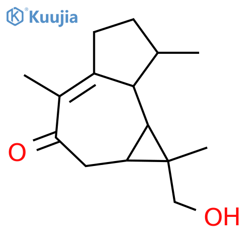 12-Hydroxy-1(10)-aromadendren-9-one; (4α,5β,6α,7α,11α)-form structure