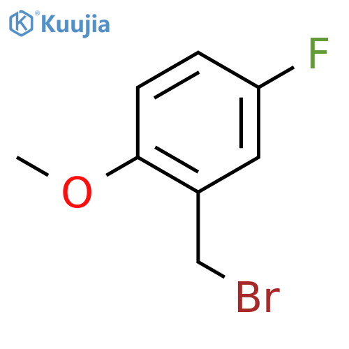 2-(Bromomethyl)-4-fluoro-1-methoxybenzene structure
