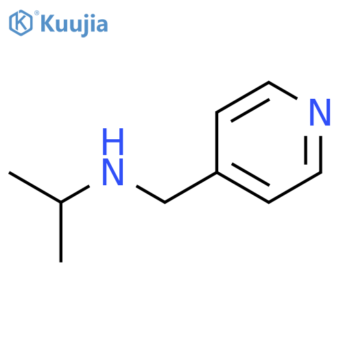 (propan-2-yl)[(pyridin-4-yl)methyl]amine structure