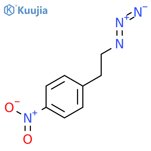 1-(2-azidoethyl)-4-nitrobenzene structure
