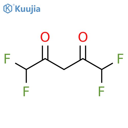 1,1,5,5-Tetrafluoropentane-2,4-dione structure