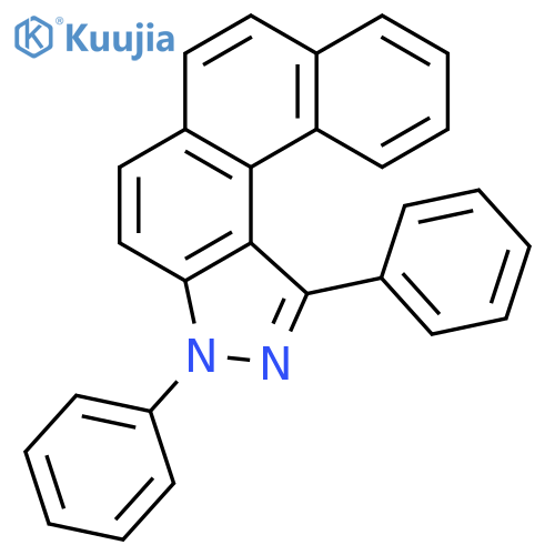 3H-Phenanthro[3,4-c]pyrazole, 1,3-diphenyl- structure