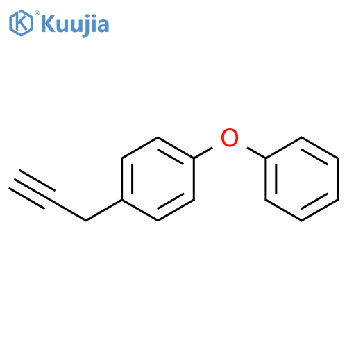 1-phenoxy-4-(prop-2-yn-1-yl)benzene structure