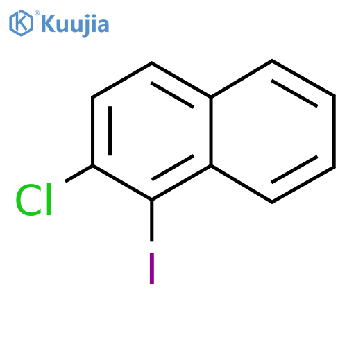 2-Chloro-1-iodonaphthalene structure