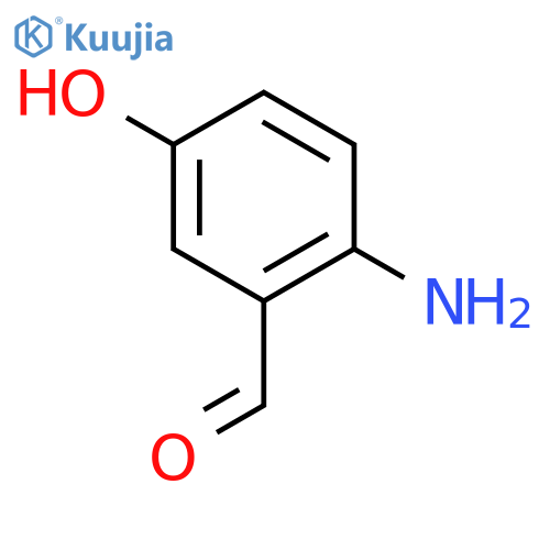 2-Amino-5-hydroxybenzaldehyde structure
