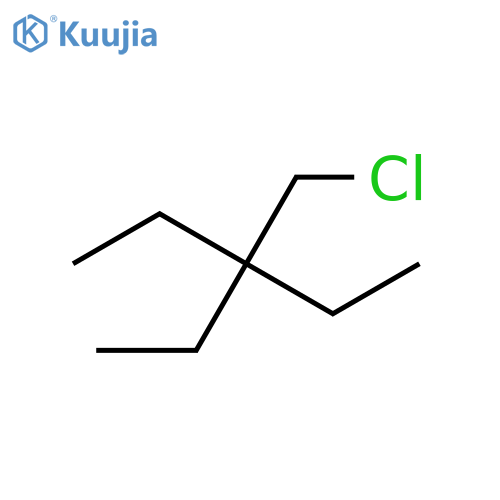 Pentane, 3-(chloromethyl)-3-ethyl- structure