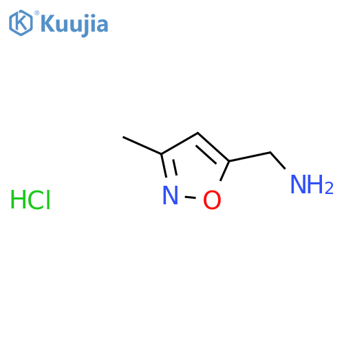 (3-methylisoxazol-5-yl)methylamine structure