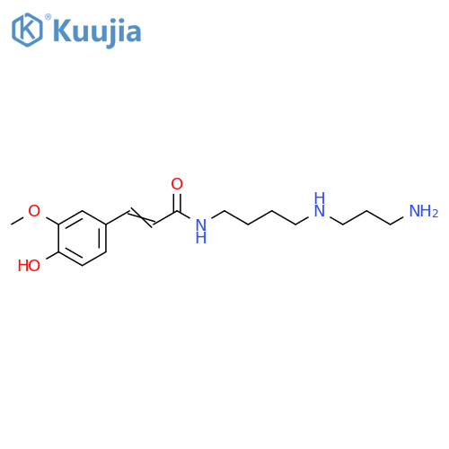 N1-Feruloylspermidine structure