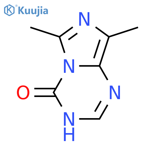 6,8-dimethyl-3H,4H-imidazo1,5-a1,3,5triazin-4-one structure