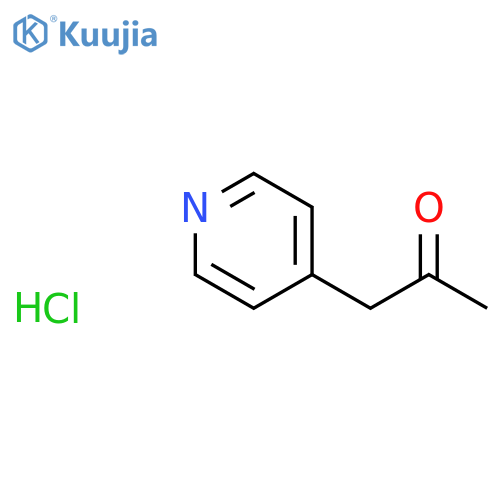 (4-Pyridyl)acetone hydrochloride structure