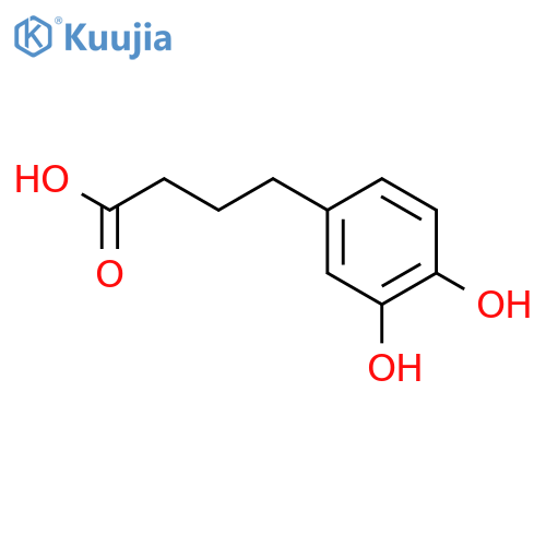 4-(3,4-Dihydroxyphenyl)butyric Acid structure
