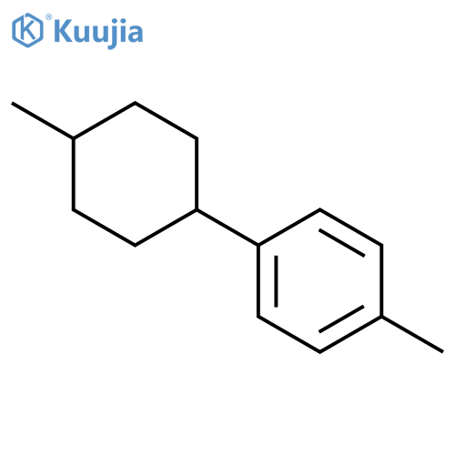 1-Methyl-4-(4-methylcyclohexyl)benzene structure