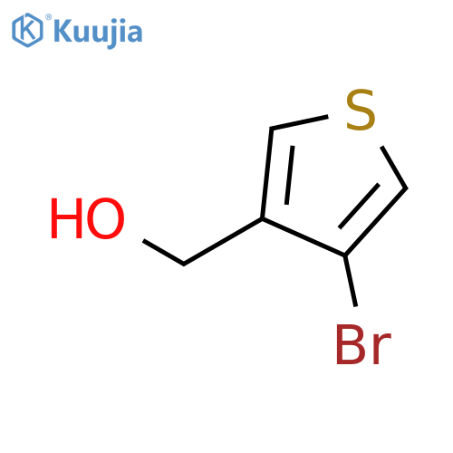(4-Bromothiophen-3-yl)methanol structure
