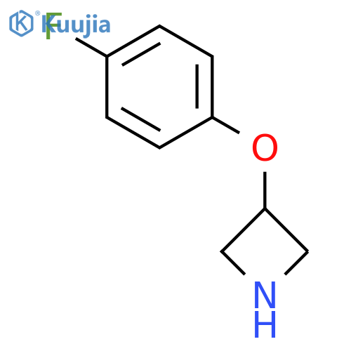 3-(4-Fluorophenoxy)azetidine structure