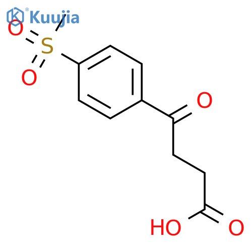 3-(4-Methylsulfonylbenzoyl)propionic Acid structure