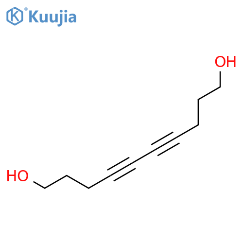4,6-Decadiyne-1,10-diol structure