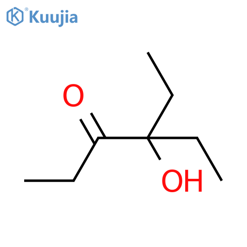 3-Hexanone, 4-ethyl-4-hydroxy- structure