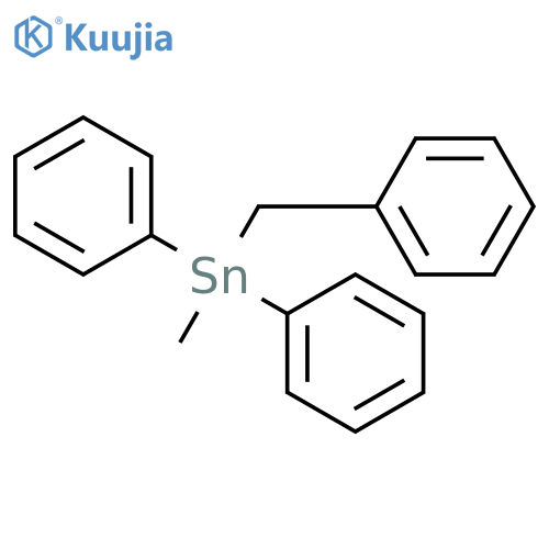 STANNANE, METHYLDIPHENYL(PHENYLMETHYL)- structure