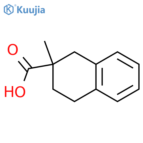 2-Methyl-1,2,3,4-tetrahydronaphthalene-2-carboxylic Acid structure