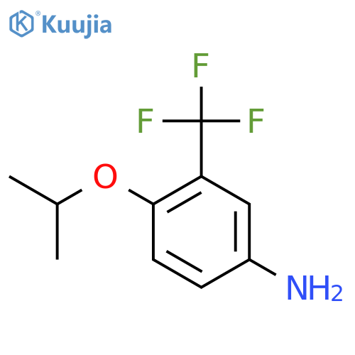 4-Isopropoxy-3-(trifluoromethyl)aniline structure