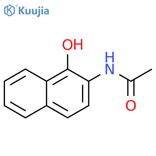 Acetamide, N-(1-hydroxy-2-naphthalenyl)- structure
