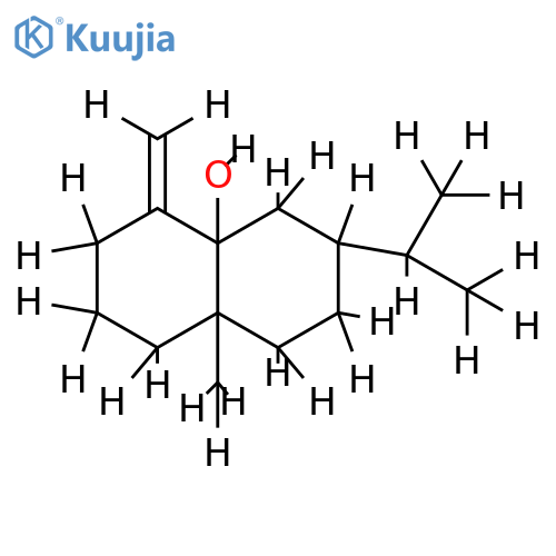 5alpha-hydroxyeudesm-4(15)-ene structure