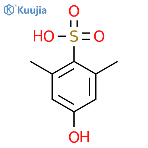 Benzenesulfonic acid, 4-hydroxy-2,6-dimethyl- structure