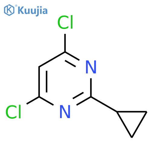 4,6-Dichloro-2-cyclopropylpyrimidine structure