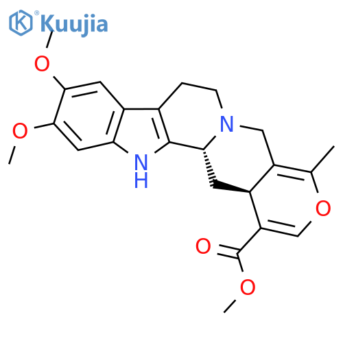 Methyl (1R,20S)-6,7-dimethoxy-16-methyl-17-oxa-3,13-diazapentacyclo[11.8.0.02,10.04,9.015,20]henicosa-2(10),4,6,8,15,18-hexaene-19-carboxylate structure