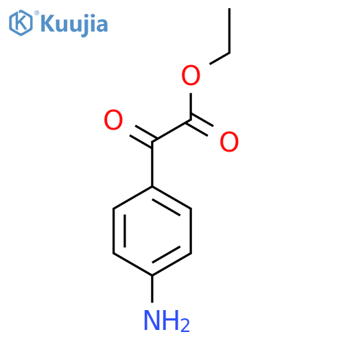 Ethyl 2-(4-aminophenyl)-2-oxoacetate structure