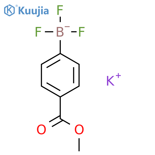 Potassium 4-(Methoxycarbonyl) Phenyltrifluoroborate structure