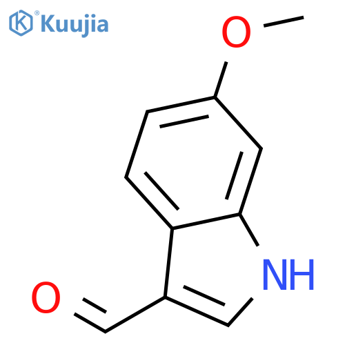 6-Methoxy-1H-indole-3-carbaldehyde structure