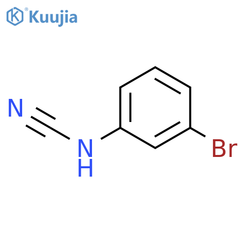 CYANAMIDE, (3-BROMOPHENYL)- structure