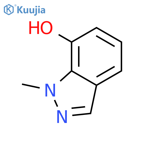 1-Methyl-1H-indazol-7-ol structure