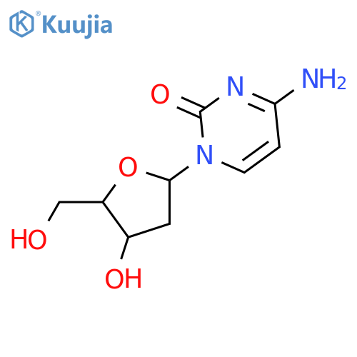 4-amino-1-[4-hydroxy-5-(hydroxymethyl)oxolan-2-yl]pyrimidin-2-one structure