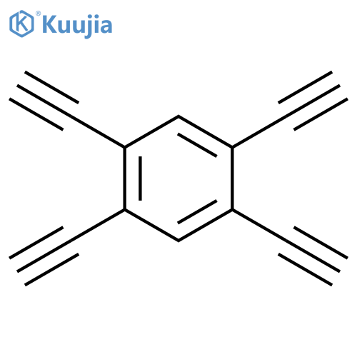 1,2,4,5-Tetraethynylbenzene structure